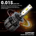 thumbnail image 6 of 4x H7 LED Headlight Bulb Kit High/Low Beam 8000LM Super Bright 6000K Cool White, 6 of 8