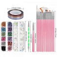thumbnail image 2 of (Black) Nail Art Design Accessories Nail Art Brush Set, 2 of 4