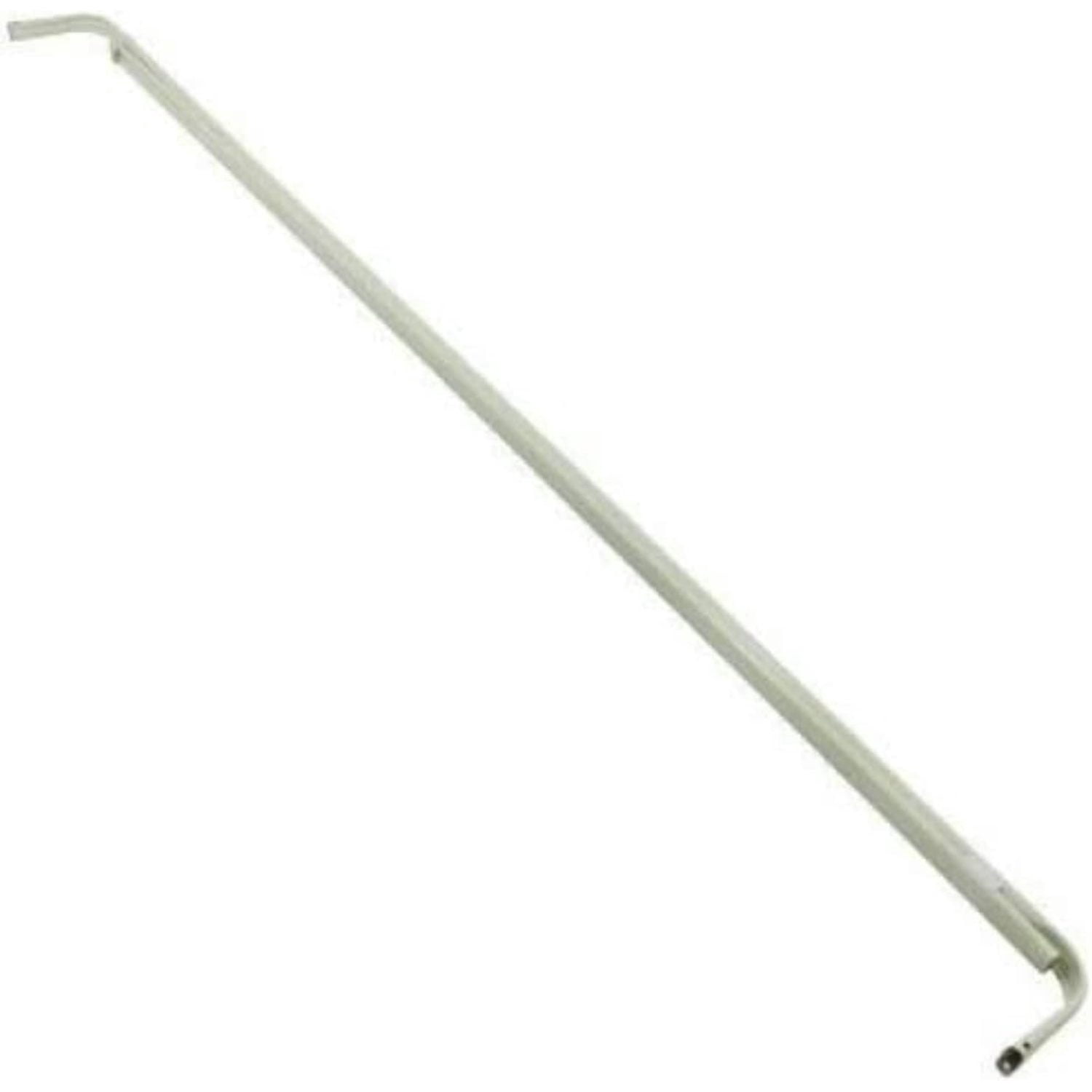 Single lock-seam standard curtain rods 48-84" projects 3 1/2"