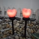 thumbnail image 5 of Garden Courtyard IPX5 impermeable Estaca solar Luz Luz Al Aire Libre Césped Romántico En forma de corazón LED Lámpara Decoración Iluminación Suministros Rosa Inevent HA011208-02, 5 of 7