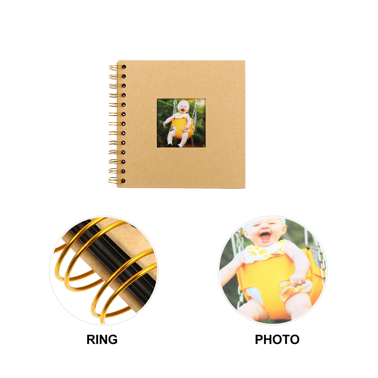 3pcs Photo Albums Memory Books Craft Paper DIY Scrapbooking Wedding Supplies 20 Pages