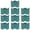 typeA, variant on 10PC Garden Edging Border, Interlocking Scalloped Landscape Fence for Lawn, Flower Beds, and Pathways, Flexible Decorative Garden Border, Multi-Color Options