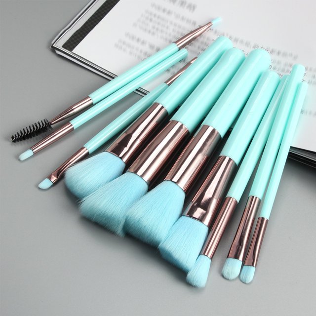 A Set Makeup Cosmetic Face Foundation Power Eyeshadow Make Up Brush, Make Up Brush