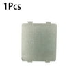thumbnail image 1 of 1 PCS Waveguide Covers, Universal Mica Wave Guide Covers Mica Plates Sheets Microwave Oven Repairing Part for All Microwave Oven or Other Home Appliances, Cut to Size, 9.9X10.8cm, 1 of 11