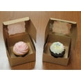 thumbnail image 2 of Spec101 | Brown Bakery Boxes with Window 50pk - Cake Boxes Party Favor Boxes, 2 of 2