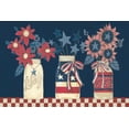 thumbnail image 2 of Tavoletti, Anne 24x17 Black Ornate Wood Framed with Double Matting Museum Art Print Titled - American Country Jars, 2 of 4