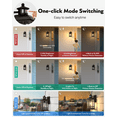 thumbnail image 5 of OPAXIS Motion Sensor Outdoor Wall Light, Oil Rubbed Bronze Dawn to Dusk Outdoor Light Fixture, Aluminium Anti-Rust Porch Lights Wall Mount, Outside Lights for House Garage Patio Front Door, 5 of 10