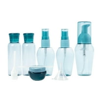 1 Set of Travel Bottles Clearance! Cosmug Approved Travel Size Bottles Kit Leak Proof Portable Empty for Toiletries Containers Set Travel Accessories Bag, Separate Bottling Clearance Sale Green