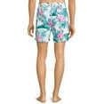 Endless Summer Men’s Printed Swim Trunks with Stretch, 5.5" Inseam