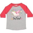 thumbnail image 3 of Inktastic I'm 4 Cute Rainbow Unicorn with Stars and Hearts Boys or Girls Toddler T-Shirt, 3 of 5