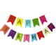 thumbnail image 1 of Fiudx Pancarta de Feliz Cumpleaños, Letras Impresas En Papel Dorado, Papel Premium, Decoración Versátil para Fiestas, Elegante Temática Rosa, para Colgar En El Techo o La Mesa, Incluye Cuerda de 3 M, 1 of 2