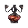thumbnail image 5 of Barnes and Ivy Rhys 34" Tall Large Traditional End 3-Way Table Lamps Set of 2 Bronze Finish Metal Tortoise Shell Glass Living Room, 5 of 9