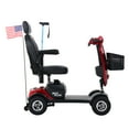 thumbnail image 5 of Wdidi 4 Wheels Outdoor Max Plus Compact Mobility Electric Scooter Adults, Red, 5 of 7