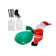 thumbnail image 2 of Adorno navideño inflable de Papá para exteriores, adorable figura de Papá con luces LED incorporadas para interiores, patios, festivales,, 2 of 8