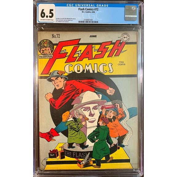 Flash Comics #72 - CGC 6.5 Comic Book