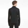 thumbnail image 3 of Men's Puma 657236 Teamliga 1/4 Zip Long Sleeve Shirt (Puma Black/Puma White L), 3 of 7