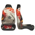 thumbnail image 3 of Pofeuu Abstract Red Koi Fish Art Print Automotive Car Seat Covers Flat Cloth Full Set Seat Covers,Car Seat Covers front seats for Cars Trucks and SUVs(Two packs), 3 of 7