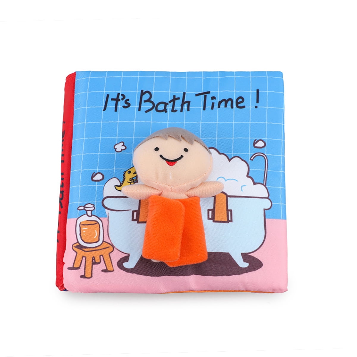 Baby Cloth Books Crinkle Books Soft Tails Books Tear-proof Baby Cloth ...