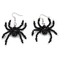 thumbnail image 1 of Collier Araignée Gothique Vintage Pendentif Araignée Halloween Style Punk Bijou Animal Reptile, 1 of 5