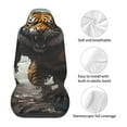 thumbnail image 5 of Sikiie Ruins Tiger Warrior Car Seat Protector 2 Pack Car Seat Cushion Mat, Car Seat Covers for SUV, Truck, Van, 5 of 7