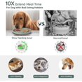 thumbnail image 3 of Slow Feeder Ceramic Bowl Slow Down Eating for Small Medium Breed Pet Slow Feeder for Fun,Anti-Choking Dishes Pet Food Bowl(Dark Green), 3 of 4