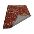 thumbnail image 5 of Rugsotic Carpets Hand Tufted Wool Eco-Friendly Area Rugs - 5'x8', Rectangle, Red, Modern Contemporary Design, High Pile Handmade Anti Skid Rugs for Living Room, Bed Room (K00656), 5 of 5