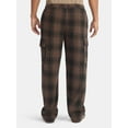 thumbnail image 3 of No Boundaries Flannel Cargo Pants, Men's & Big Men's, 3 of 5