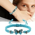 thumbnail image 4 of Butterfly Bracelets For Teen Girls Adjustable String Butterfly Bracelets For Women Cute Butterfly Charm Bracelets, 4 of 9