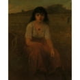 thumbnail image 3 of George Fuller 12x14 Black Modern Framed Museum Art Print Titled - The Quadroon (1880), 3 of 5