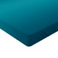 thumbnail image 2 of Ambesonne Ombre Fitted Sheet 2 Pcs Set, Tropic Ocean Room, Full, Petrol Blue, 2 of 3