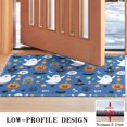thumbnail image 3 of Evil Pumpkin Ghost Non-Slip Door Mat - Innovative Design x Inch Cartoon Halloween Pumpkin Protection Throw Rugs Switch Rug for Entryway Porch Entryway Kitchen, 3 of 7