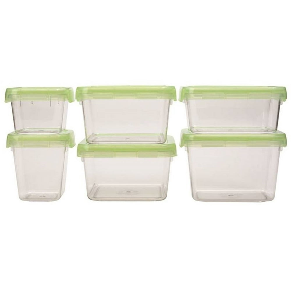 Container Set Locktop 12pc Grn,No 1125280, Oxo International Walmart