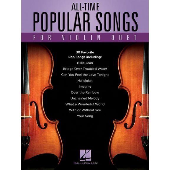 All-Time Popular Songs for Violin Duet, (Paperback)