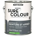 thumbnail image 2 of Rust-Oleum Sure Colour™ Paint + Primer, Interior Semi-Gloss, Charcoal Black 3.78 L, 2 of 3