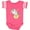 Football Pink and White, variant on Inktastic Teacup Unicorn Boys or Girls Baby Bodysuit