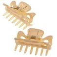 thumbnail image 5 of Camila Paris CP3512 French Hair Clip for Women, 1.5 inch Set of 2 Cream Girls Hair Claw Clips Jaw Fashion Durable Styling Hair Accessories for Women, Strong Hold No Slip Grip, Made in France, 5 of 24