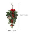 thumbnail image 2 of LIFKOME Décorations des Fêtes pour la Maison Couleur Assortie Bûche Ronde Forme Inversée 1 PCS, 2 of 7