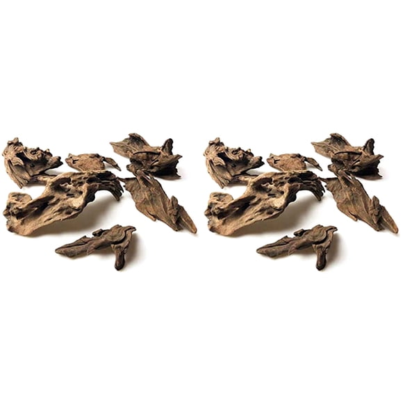 12X Large Natural Driftwood Branches Reptiles Aquarium Fish Tank Decoration Fish Tank Cave Hideout Wood Decor Driftwood