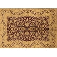 thumbnail image 1 of Ahgly Company Indoor Rectangle Oriental Brown Traditional Area Rugs, 7' x 9', 1 of 4