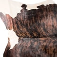 thumbnail image 5 of HomeRoots 544332 5 x 7 ft. Cowhide Hand Knotted Novelty Area Rug, Brown & White, 5 of 11