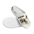 thumbnail image 3 of Fotbe Cows Grazing On The Meadow 1 Pattern Women's Fuzzy Curly Fur Memory Foam Loafer Slippers Indoor Outdoor Slippers Winter Home Shoes-44/45, 3 of 7