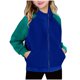 thumbnail image 2 of Cowsor Girls Zip Up Teen Sweatshirts Fleece Jackets Kids Fall Fashion Outfits Winter Clothes, 2 of 7