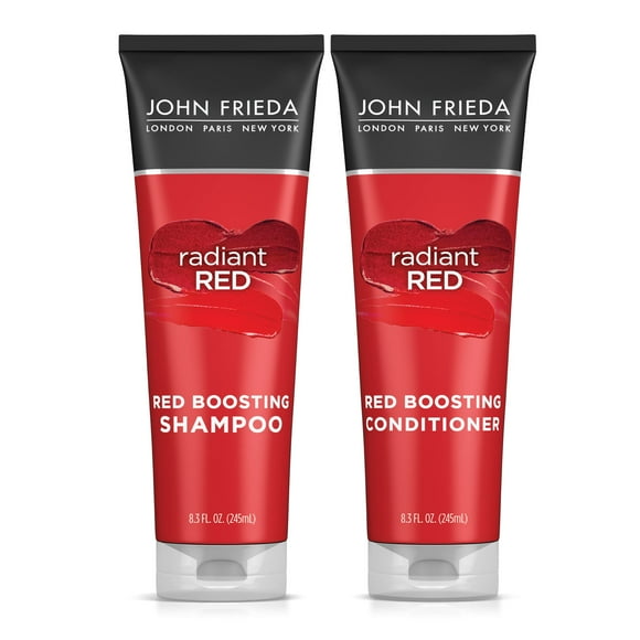 Paquete de champú y acondicionador John Frieda Radiant Red