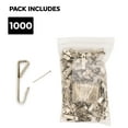 thumbnail image 3 of 100 lb Picture Hangers, Supports up to 100 Pounds, Set of 1,000 (1,000 Hangers & 1,000 Nails), 3 of 3