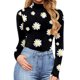 thumbnail image 4 of Body de manga larga para mujer, leotardo con control de barriga, ropa moldeadora, mono de cuello alto, mono Sexy ajustado, mono Fridja  alkflakhf35741, 4 of 6