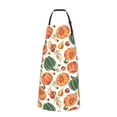 thumbnail image 3 of Cauagu Autumn Pumpkins Aprons with Pockets,Waterproof Apron for Women,Kitchen Cooking Apron Adjustable Bib Aprons Chef Apron for Cooking,Drawing,Crafting, 3 of 8