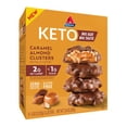 thumbnail image 1 of Atkins Racimos de almendras keto de caramelo, apto para cetog&eacute;nicas, 8 unidades, 1 of 14