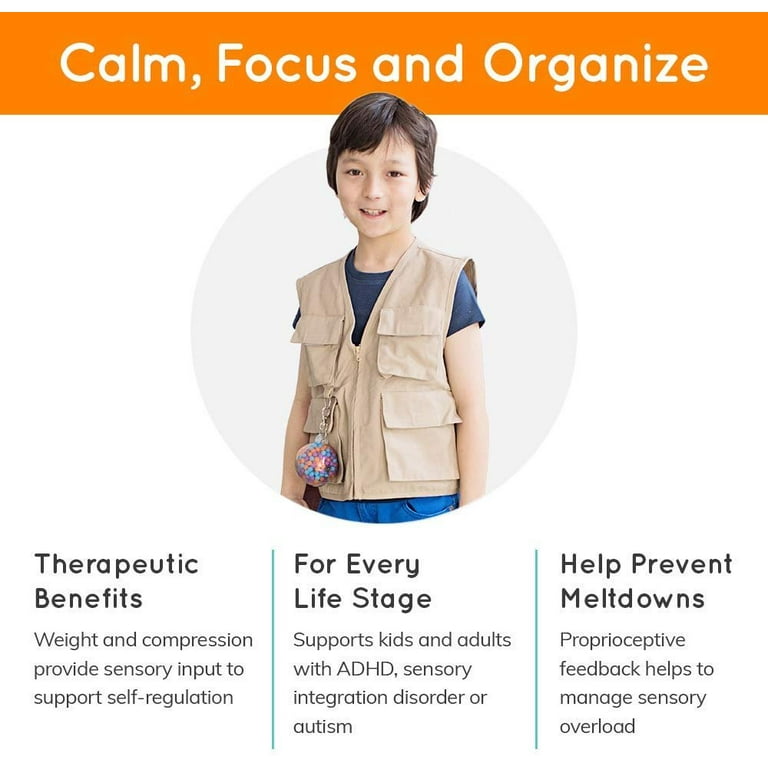 Fun and Function Weighted Explorer's Vest for Children X