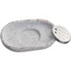 thumbnail image 4 of Jabonera de doble capa de terrazo con desagüe para baño, ducha, cocina esquí esquí Gafas de esquí, 4 of 5