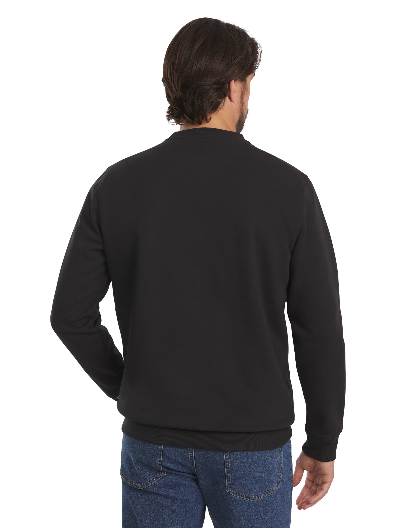 Chaps Men's & Big Men's Everyday Fleece Crewneck Sweatshirt, Sizes S-2XL